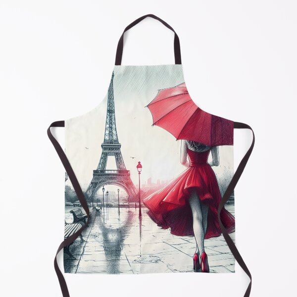 Item preview, Timeless Romance in Parisian Rain designed and sold by inkNext.