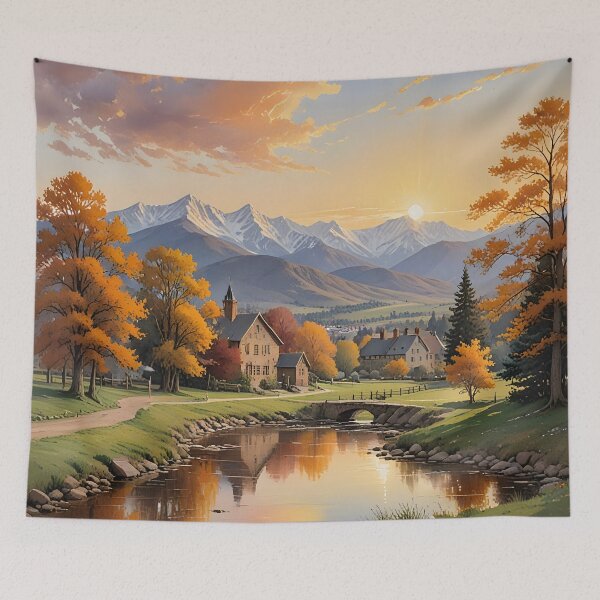 Item preview, Denver, Colorado: Sunset Over the Rockies designed and sold by LSVart.