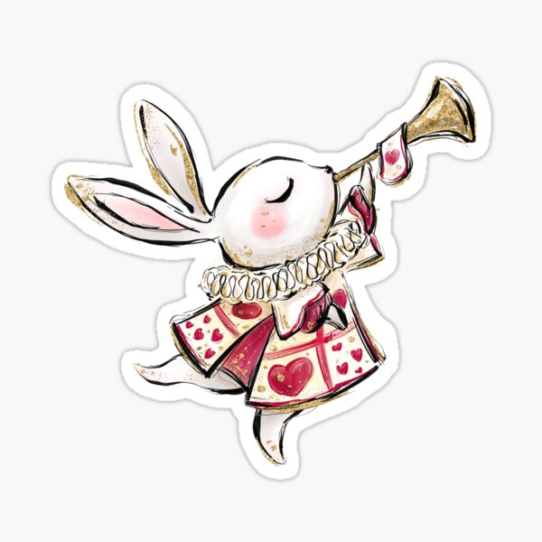 Artikel-Vorschau von Alice im Wunderland – Das weiße Kaninchen, designt und verkauft von KaramfilaS.