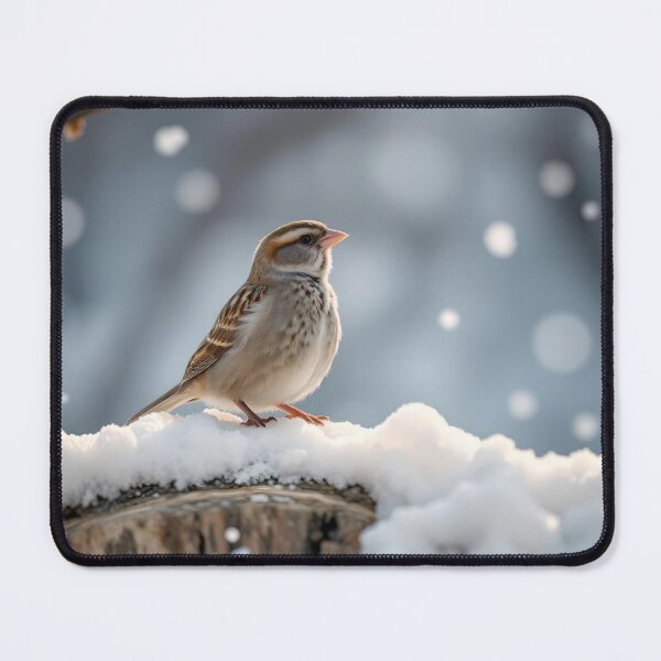 Item preview, Snowy Sparrow designed and sold by Jasna Dragun.