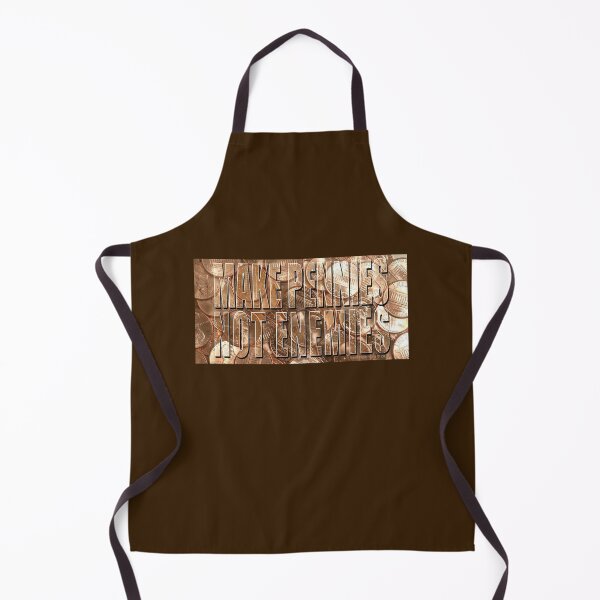 Item preview, Make Pennies Not Enemies designed and sold by EyeMagined.
