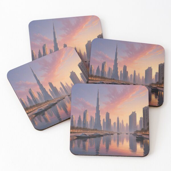 Item preview, Dubai, UAE: Iconic Skyline & Architectural Marvels designed and sold by LSVart.