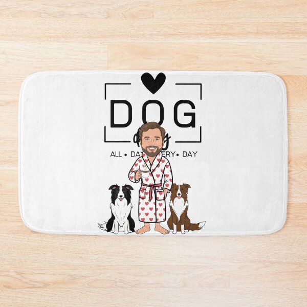 Item preview,  Dog Dad All Day Every Day – Cozy Morning with a Border Collie designed and sold by GoodyPaws.