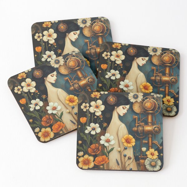 Item preview, Gustav Klimt inspired Steampunk Garden designed and sold by Vintage Designs +.