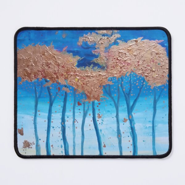 Item preview, Gold stylized trees designed and sold by FerretSteph.