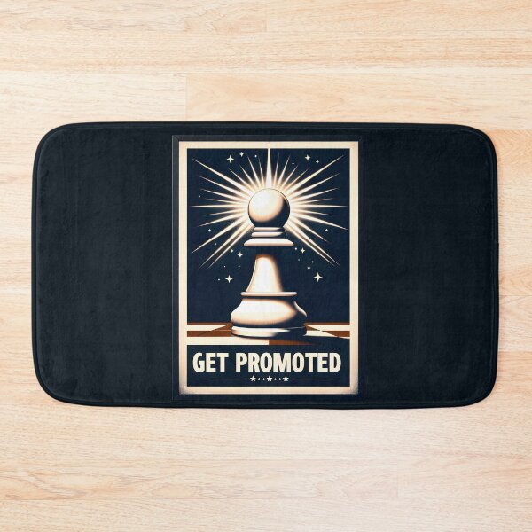 Item preview, Get promoted Promoted - Chess Pawn Inspirational designed and sold by GambitChess.