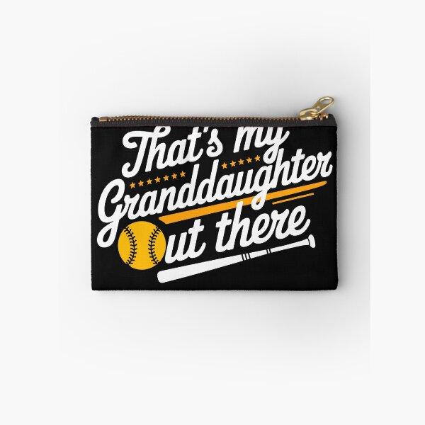 Item preview, That'S My Granddaughter Out There Proud Softball Grandparent Gift designed and sold by designleon19.