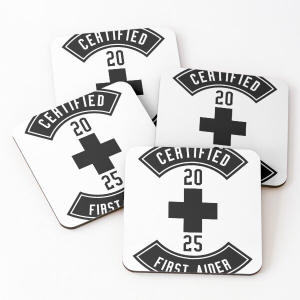 Item preview, Certified First Aider  designed and sold by Reinforced.