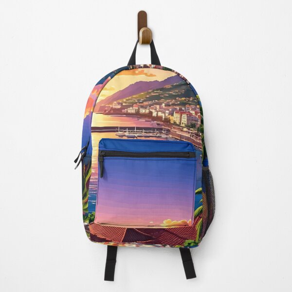 Item preview, Funchal, Madeira: Sunset Over Coastal Charm designed and sold by LSVart.