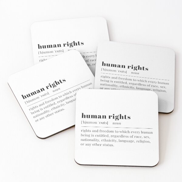 Item preview, human rights designed and sold by pilotpegasus.