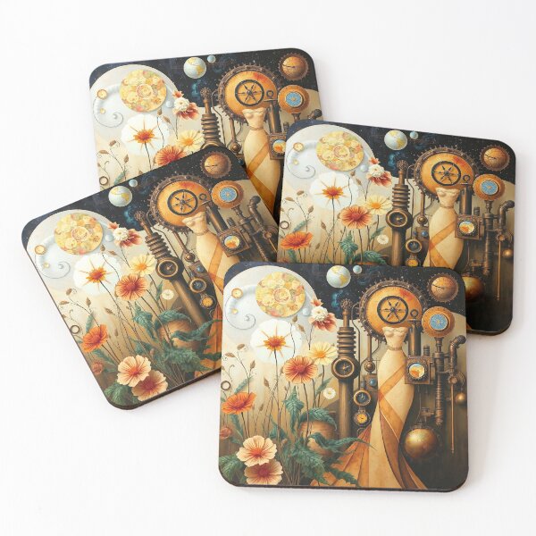 Item preview,  Gustav Klimt inspired Steampunk Garden designed and sold by Vintage Designs +.