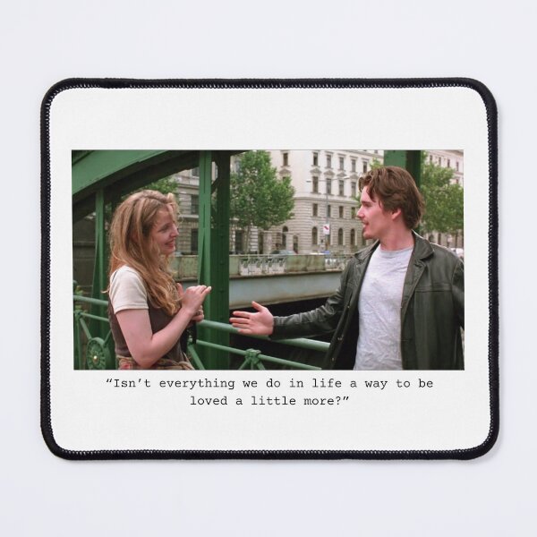 Item preview, 'Before Sunrise' (1995 dir. Richard Linklater) Quote designed and sold by Cinephile Designs.