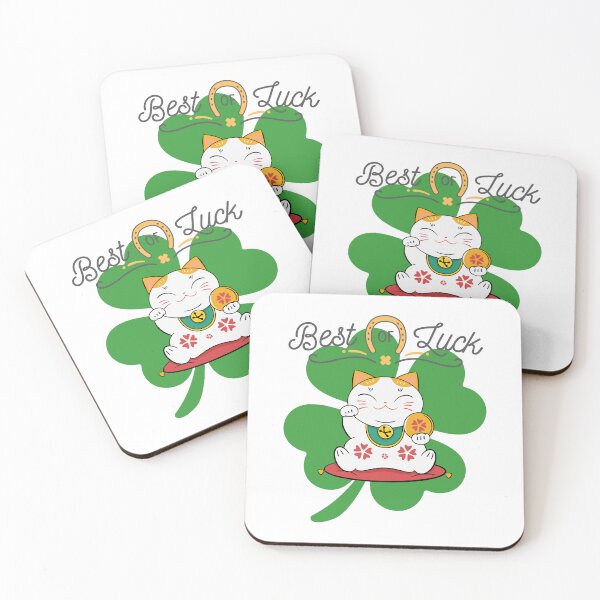Item preview, Lucky Cat – Best of Luck designed and sold by Butterfine.