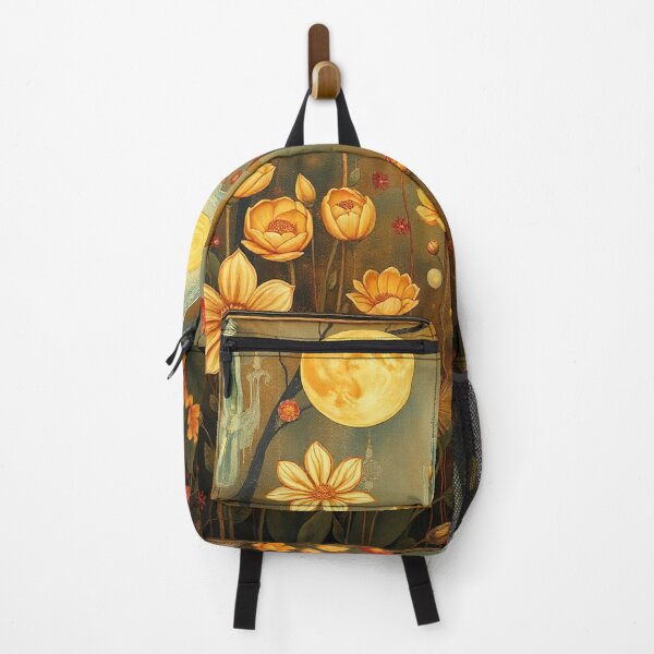 Item preview, A Beautiful Flower Garden painting inspired by Gustav Klimt designed and sold by Vintage Designs +.
