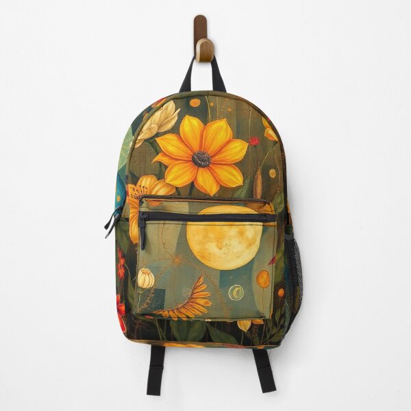 Item preview, A Beautiful Flower Garden painting inspired by Gustav Klimt designed and sold by Vintage Designs +.