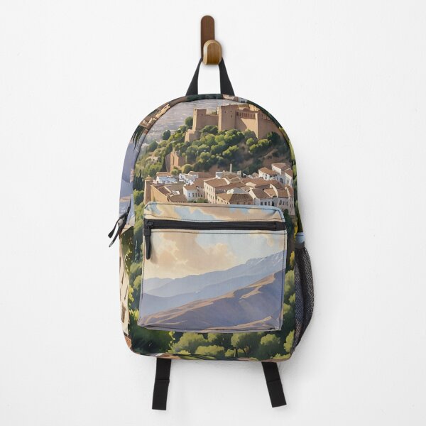 Item preview, Granada, Spain: Majestic Alhambra with Sierra Nevada Vista designed and sold by LSVart.
