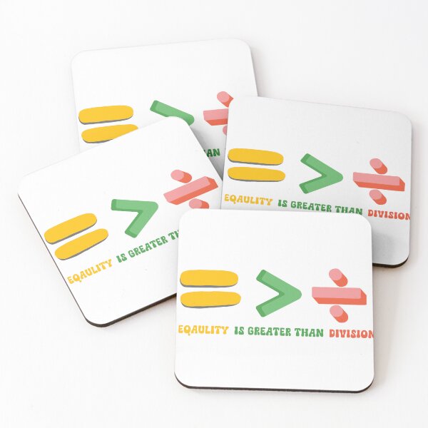 Item preview, Equality is Greater than Division designed and sold by ULTRAMAX_DESIGN.