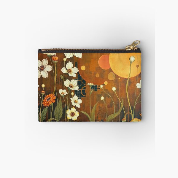 Item preview,  A Beautiful Flower Garden painting inspired by Gustav Klimt designed and sold by Vintage Designs +.