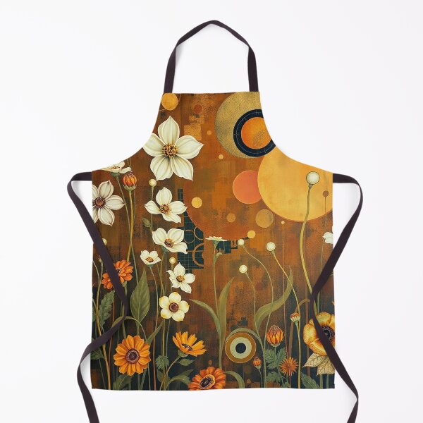 Item preview,  A Beautiful Flower Garden painting inspired by Gustav Klimt designed and sold by Vintage Designs +.