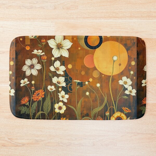 Item preview,  A Beautiful Flower Garden painting inspired by Gustav Klimt designed and sold by Vintage Designs +.