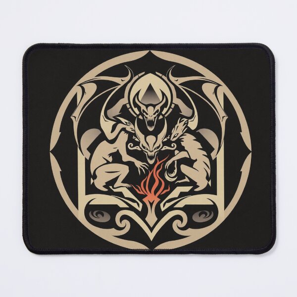Item preview,  The Denizen Demons of Hell a Hellscape cool design designed and sold by Vintage Designs +.