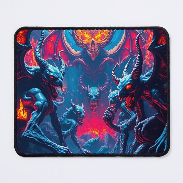 Item preview,  The Denizen Demons of Hell a Hellscape cool design designed and sold by Vintage Designs +.