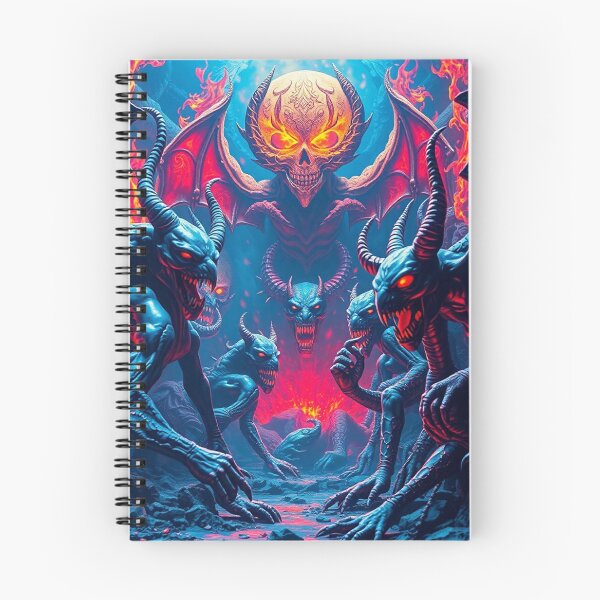 Item preview,  The Denizen Demons of Hell a Hellscape cool design designed and sold by Vintage Designs +.