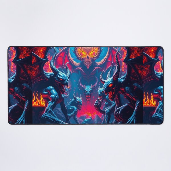 Item preview, The Denizen Demons of Hell a Hellscape cool design designed and sold by Vintage Designs +.