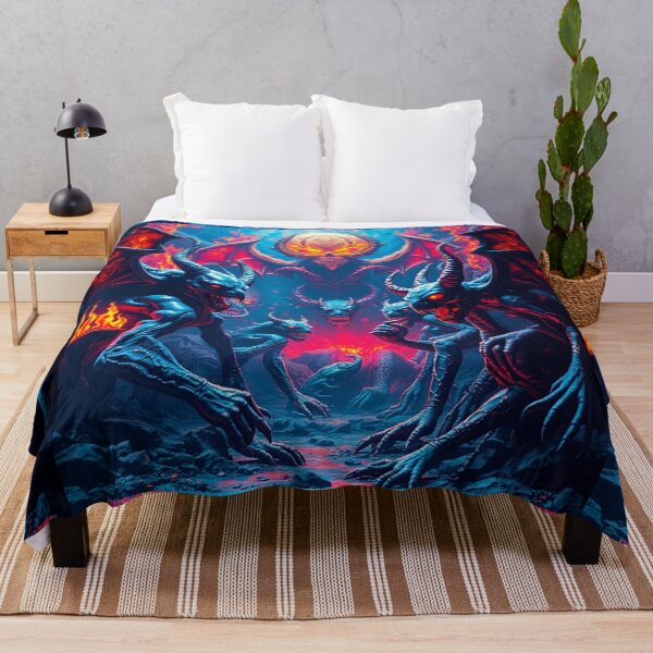 Item preview,  The Denizen Demons of Hell a Hellscape cool design designed and sold by Vintage Designs +.