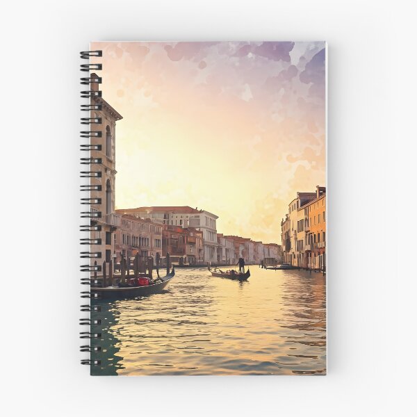 Item preview, Grand Canal in Venice: Sunset Gondola Reflections designed and sold by LSVart.