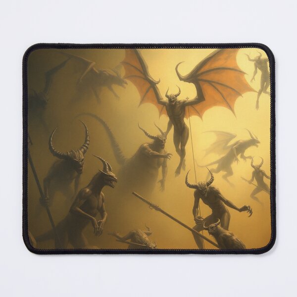 Item preview,  The Denizen Demons of Hell a Hellscape cool design designed and sold by Vintage Designs +.