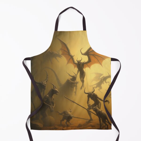Item preview,  The Denizen Demons of Hell a Hellscape cool design designed and sold by Vintage Designs +.