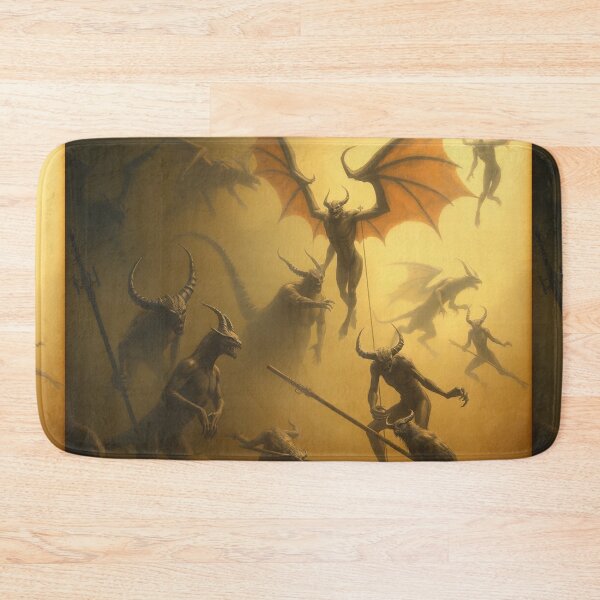 Item preview,  The Denizen Demons of Hell a Hellscape cool design designed and sold by Vintage Designs +.