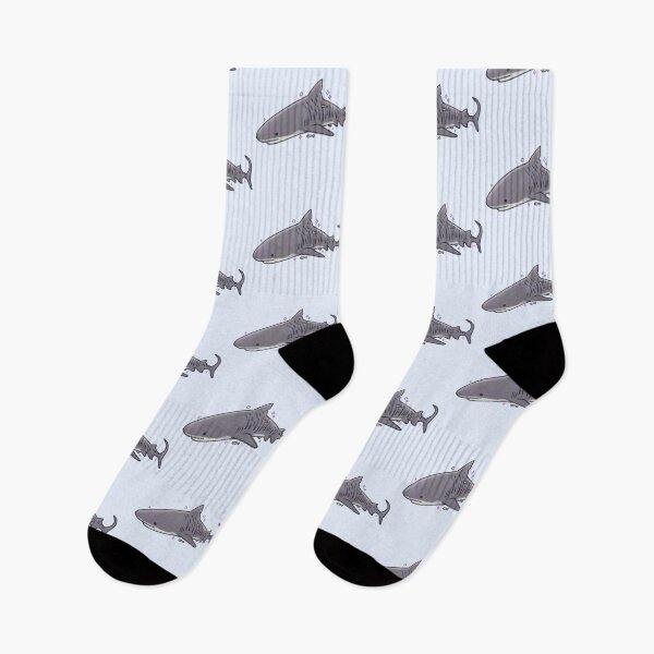 Item preview, Cute Tiger shark illustration  designed and sold by Mayarartsy.