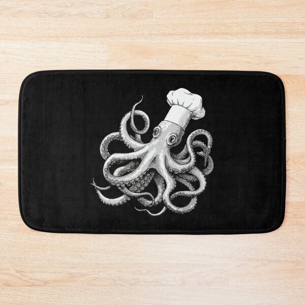 Item preview, chef hat octopus designed and sold by wi geon.