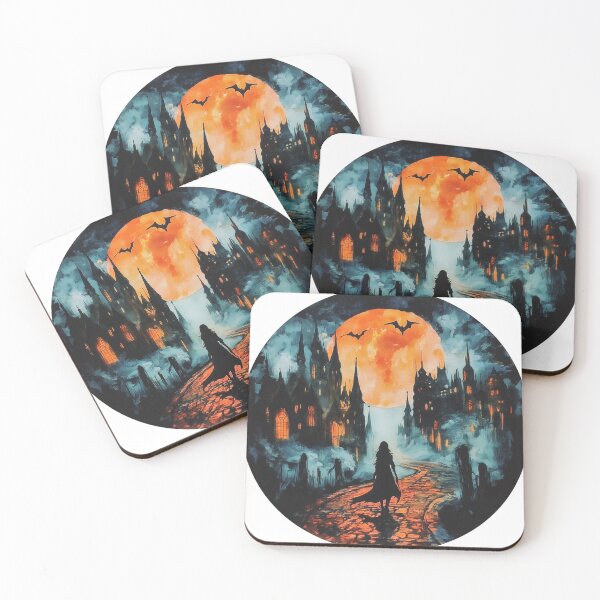 Item preview, A person at night with bats designed and sold by Marie Colençon.