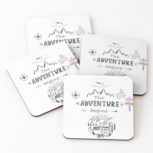 Item preview, The Adventure Begins designed and sold by ULTRAMAX_DESIGN.
