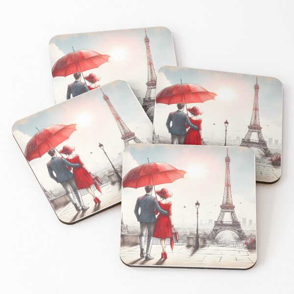 Item preview, Romantic Stroll in Parisian Sunshine designed and sold by inkNext.