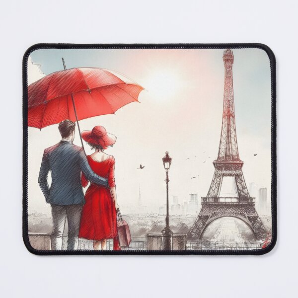 Item preview, Romantic Stroll in Parisian Sunshine designed and sold by inkNext.