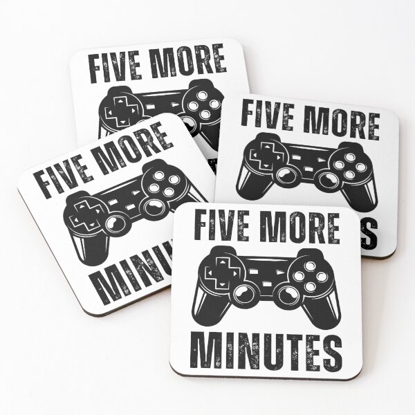 Item preview, Five More Minutes - Funny Gaming designed and sold by kamrankhan.