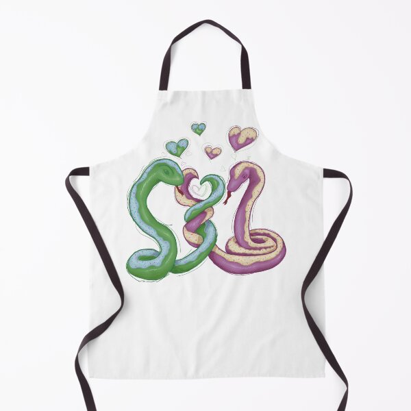 Item preview, Snakes in love (donut love) designed and sold by Basiinaa.