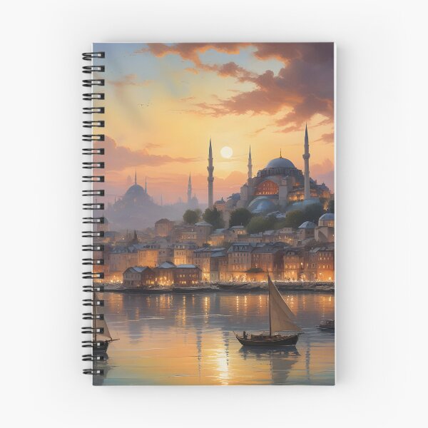 Item preview, Istanbul, Turkey: Sunset Skyline Splendor  designed and sold by LSVart.