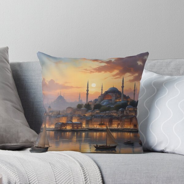 Item preview, Istanbul, Turkey: Sunset Skyline Splendor  designed and sold by LSVart.