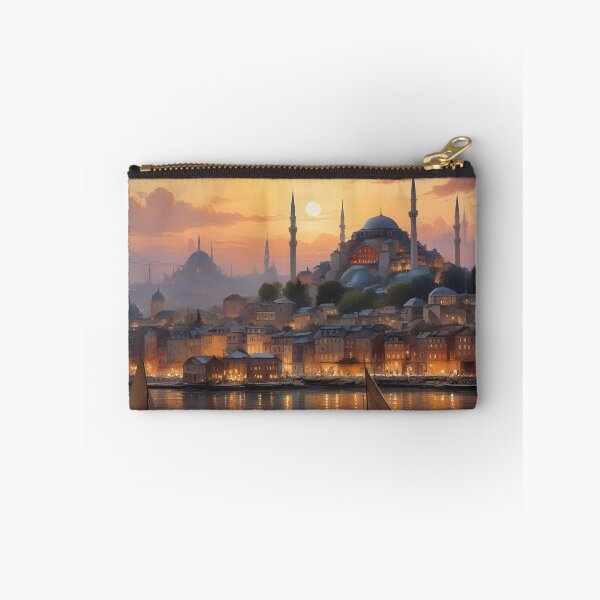 Item preview, Istanbul, Turkey: Sunset Skyline Splendor  designed and sold by LSVart.