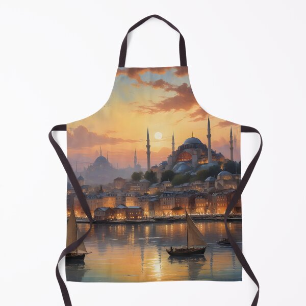 Item preview, Istanbul, Turkey: Sunset Skyline Splendor designed and sold by LSVart.