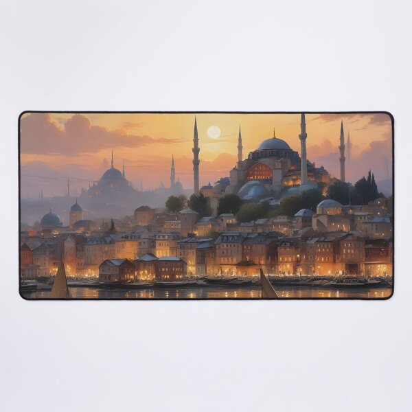 Item preview, Istanbul, Turkey: Sunset Skyline Splendor designed and sold by LSVart.
