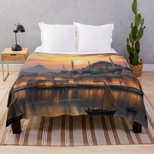Item preview, Istanbul, Turkey: Sunset Skyline Splendor designed and sold by LSVart.