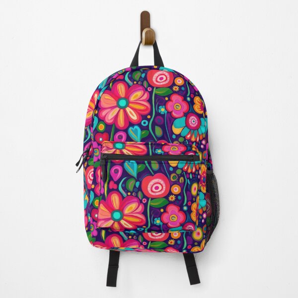 Item preview, Colorful Abstract Hearts and Flowers Pattern designed and sold by sheprint.