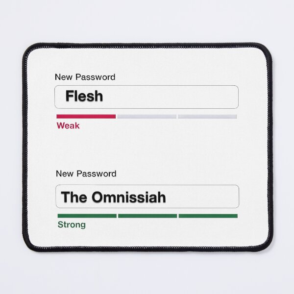 Item preview, Techpriest Password Strength designed and sold by GrimdarkStore.