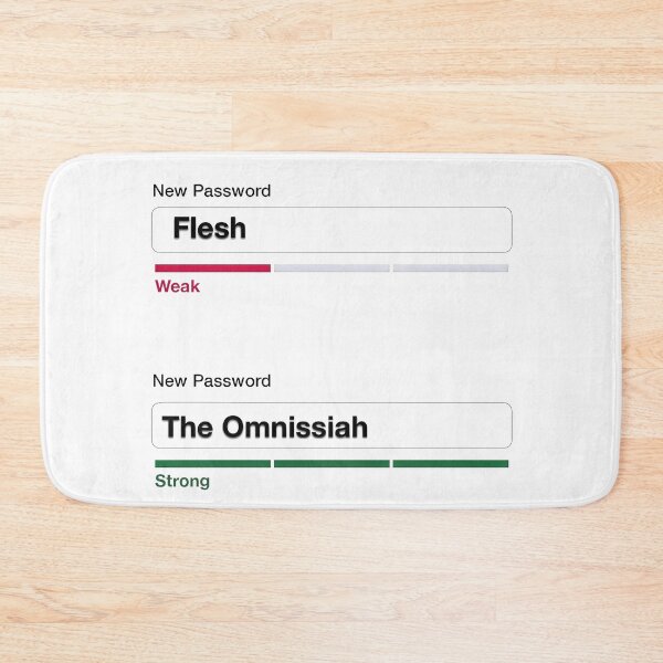 Item preview, Techpriest Password Strength designed and sold by GrimdarkStore.